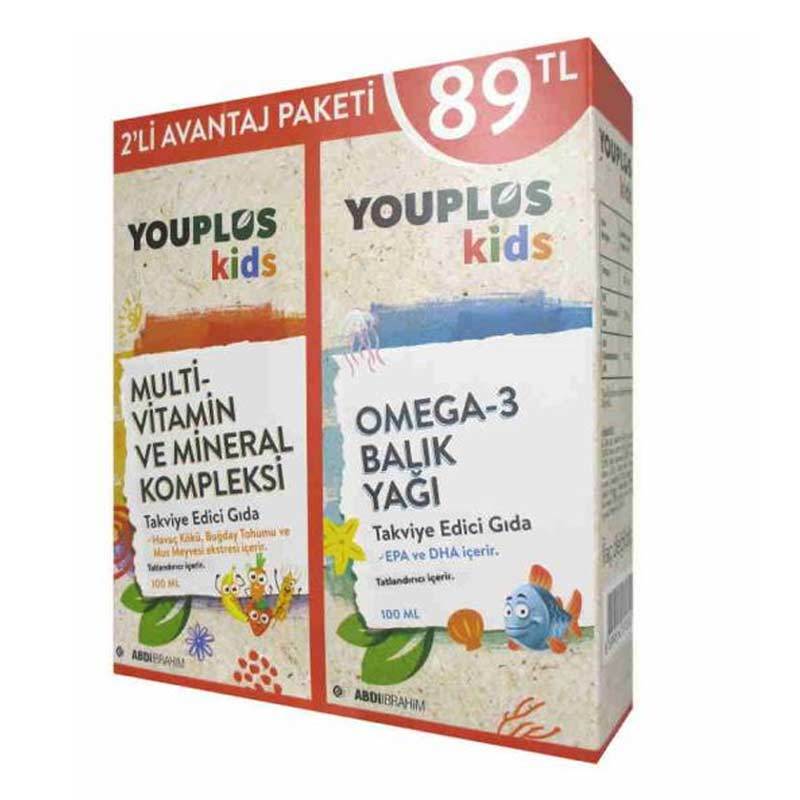 Youplus Kids Multivitamin-Omega3