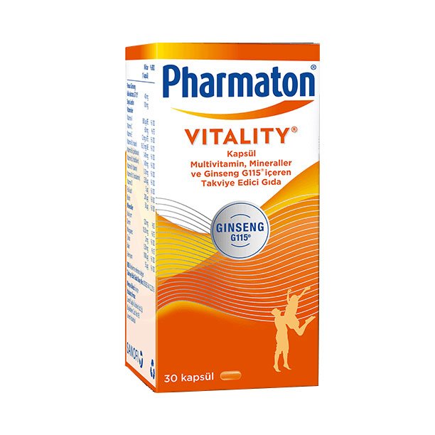 Pharmaton Vitality 30 Kapsül