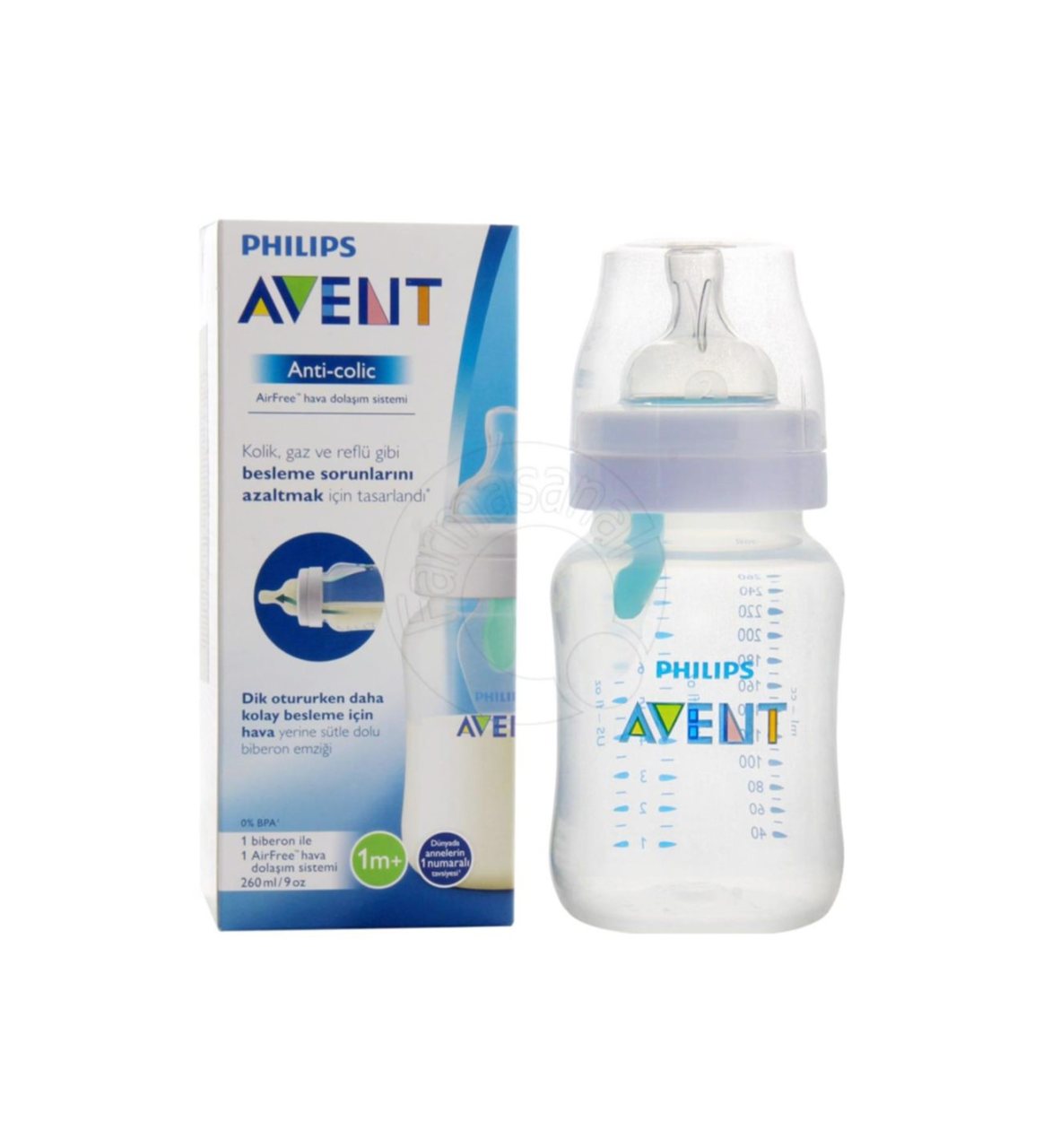 Avent Anti-Colic Biberon 260ml 1Ay+