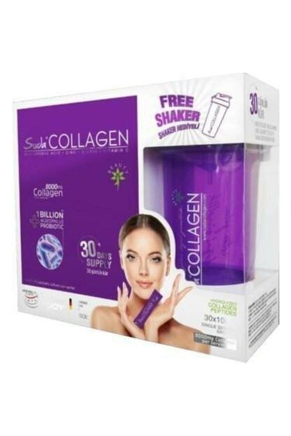 Suda Collagen 8000mg Karpuzlu 30 Günlük Kür (Shaker Hediyeli)
