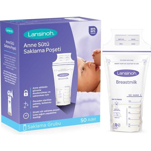 Lansinoh Süt Saklama Poşeti 50 adet