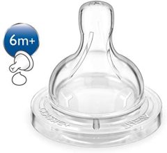 Philips Avent Classic 6 Ay+ Biberon Emziği ( Hızlı Akış, Y Kesik)SCF636/27