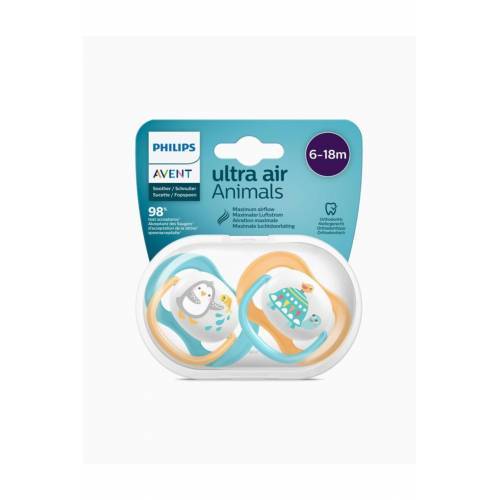 Philips Avent Ultra Air Animals Emzik 6-18 Ay Erkek SCF 080/07