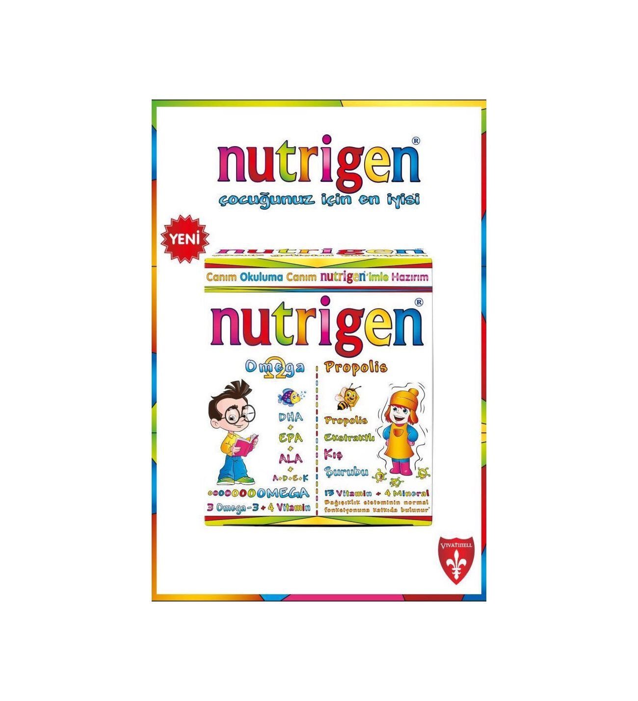 Nutrigen Omega+Propolis Kofre 200+200 Ml