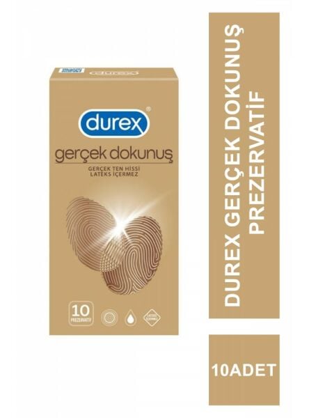 Durex Gerçek Dokunuş 10' lu