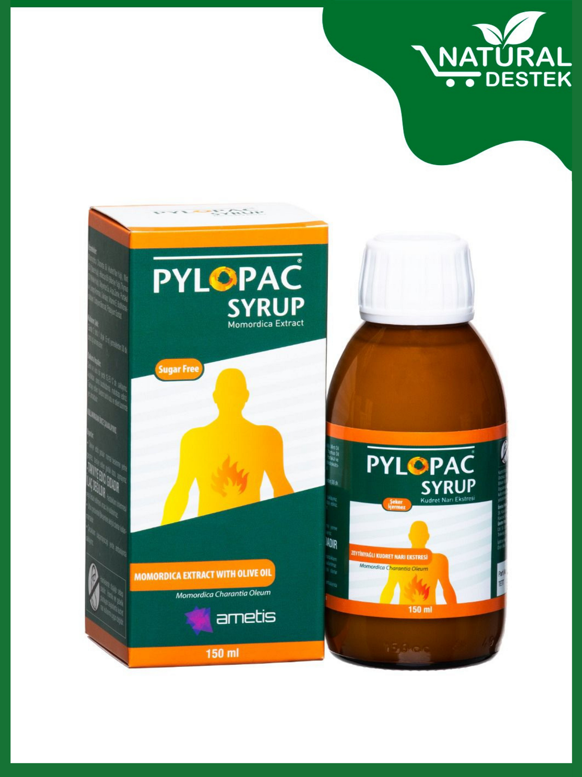 Pylopac 150 ml Kudret Narı Ekstresi Şurup