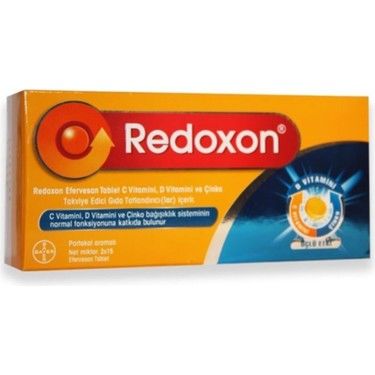Redoxon 30 Efervesan Tablet C Vitamini, D Vitamini