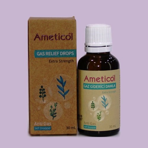 AMETİCOL Bitkisel Gaz Damlası 30 Ml (Kolik Bebek)