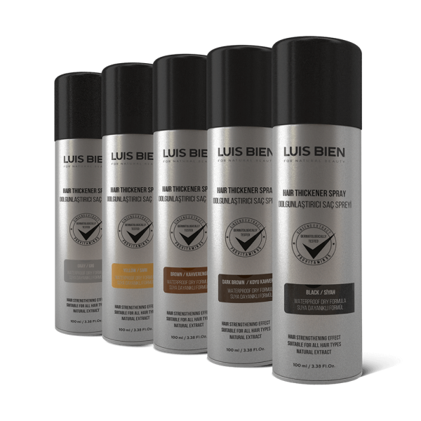 Luis Bien Dolgunlaştırıcı Saç Spreyi Siyah 100 ml