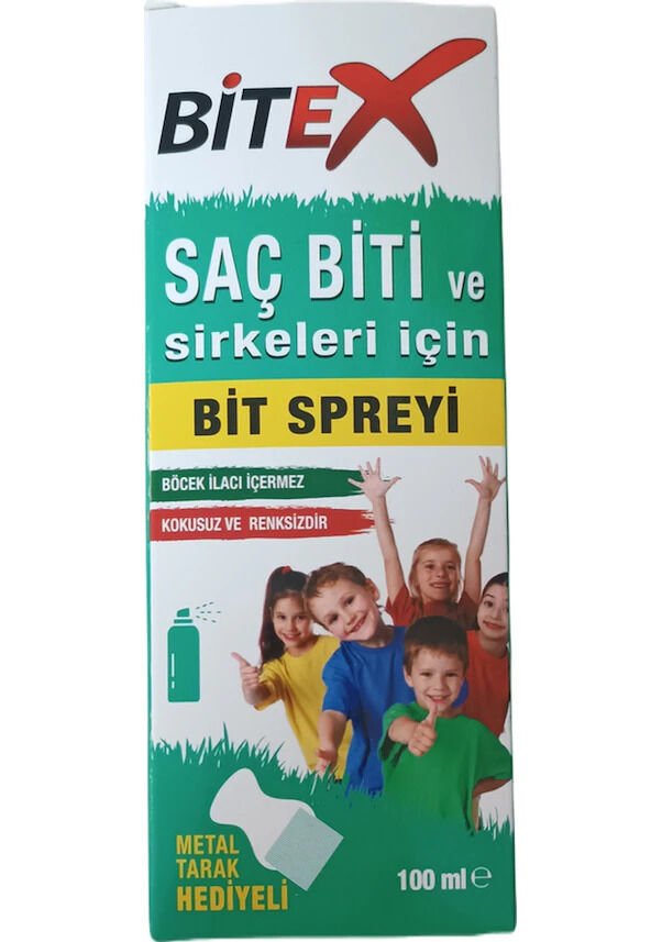 Bitex Saç Biti ve Yumurtaları için Sprey 100 ML